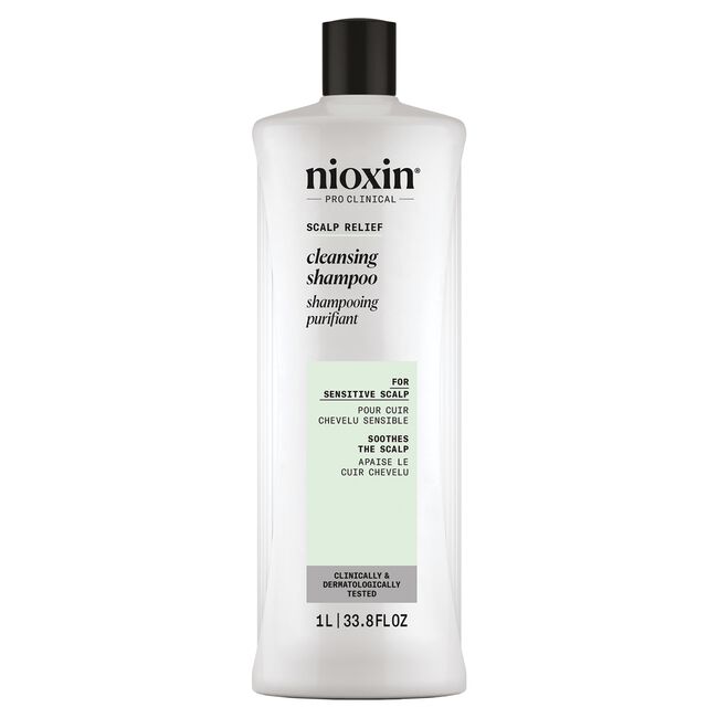 White Smoke Nioxin Scalp Relief Cleanser