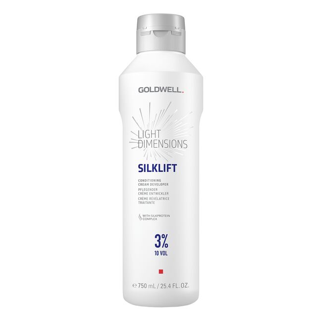 White Smoke Goldwell USA SilkLift 3% 10 Volume Developer