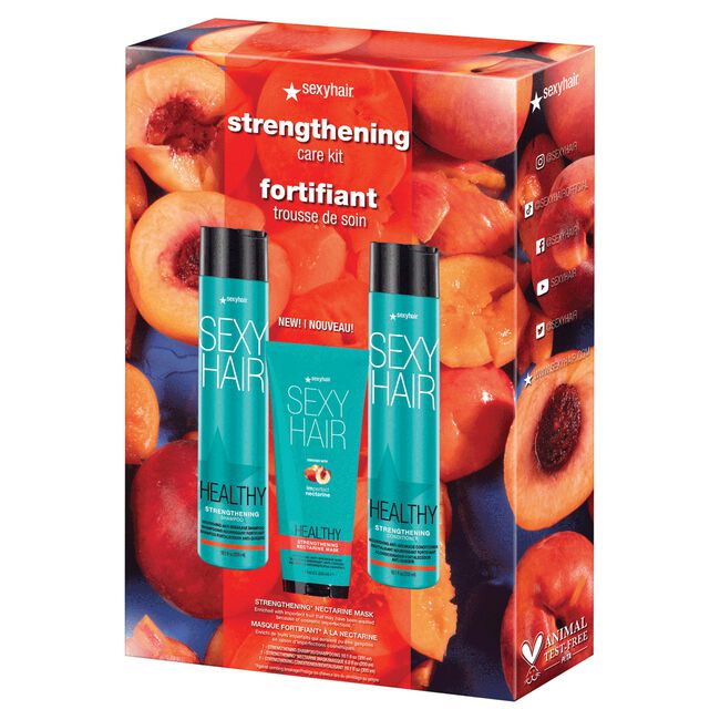 White Smoke SexyHair Healthy Sexy Hair Strengthening Care Kit
