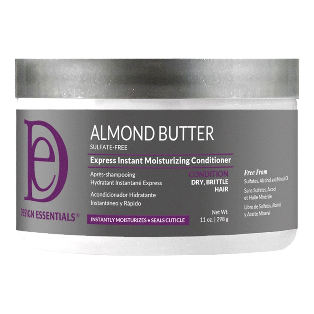 Light Slate Gray DESIGN ESSENTIALS Almond Butter Express Instant Moisturizing Conditioner (11oz)