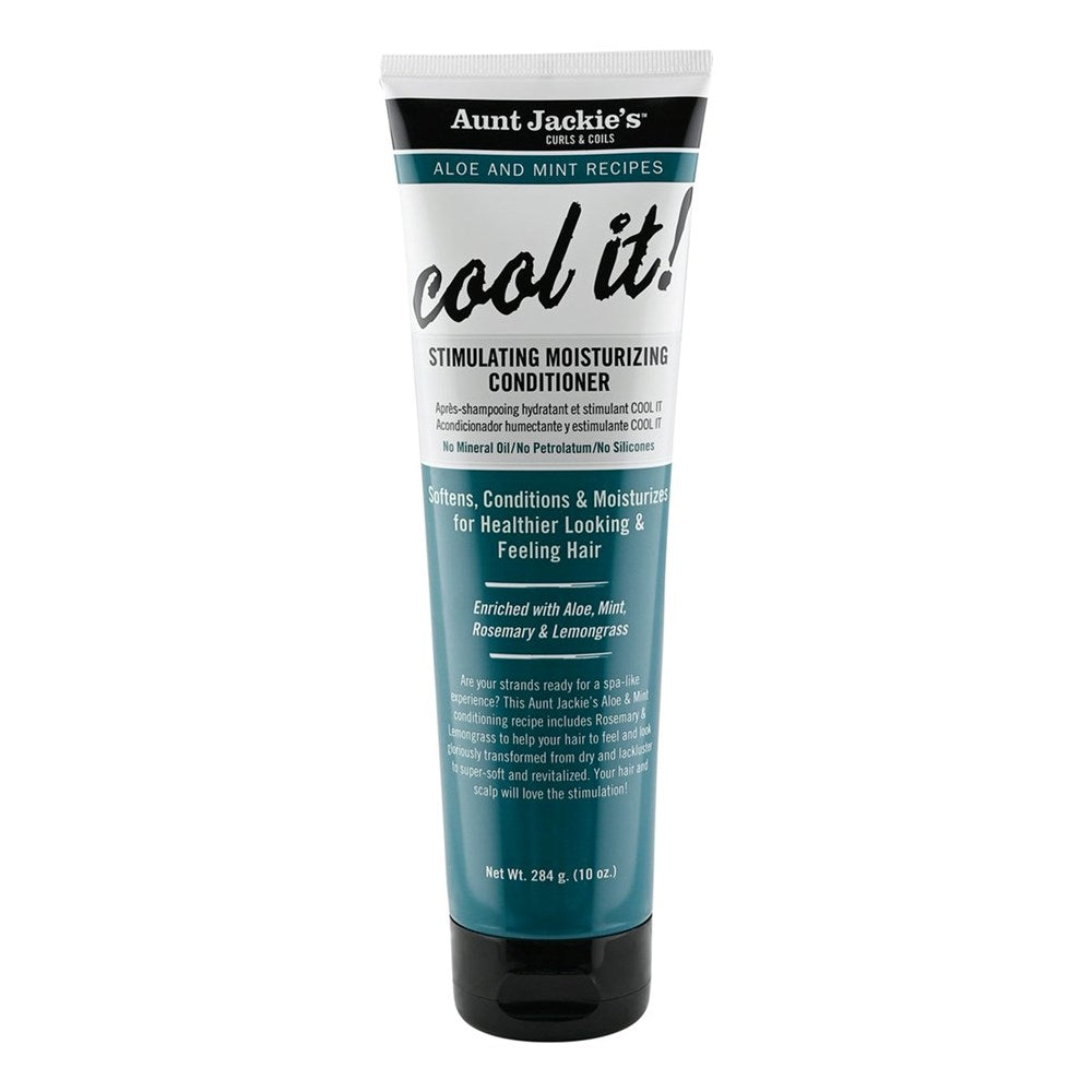 White Smoke AUNT JACKIE'S Aloe & Mint Cool It Stimulating Moisturizing Conditioner (10oz)