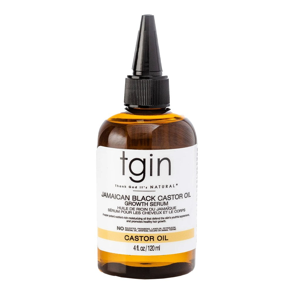 White Smoke TGIN JAMAICAN BLACK CASTOR OIL Hair & Body Serum (4oz)