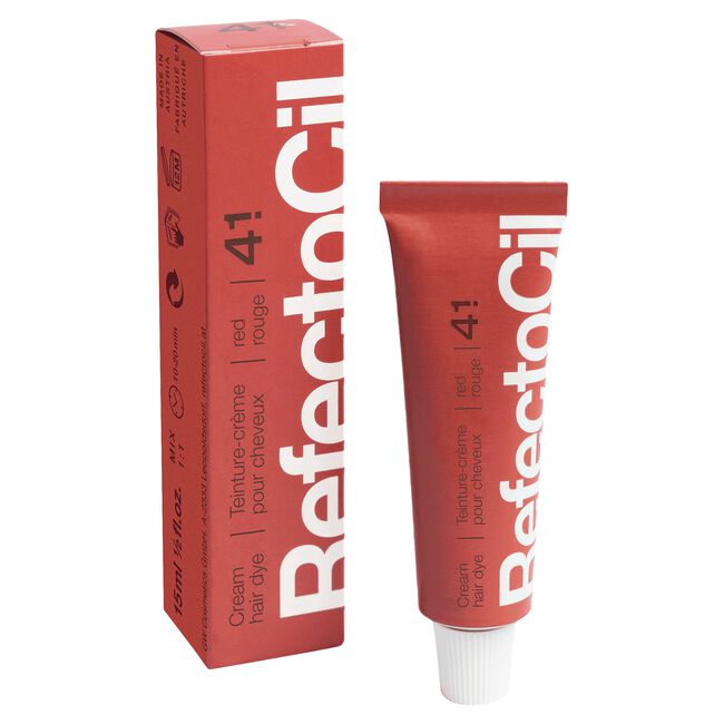 White Smoke Refectocil RefectoCil Cream Tint Red #4.1