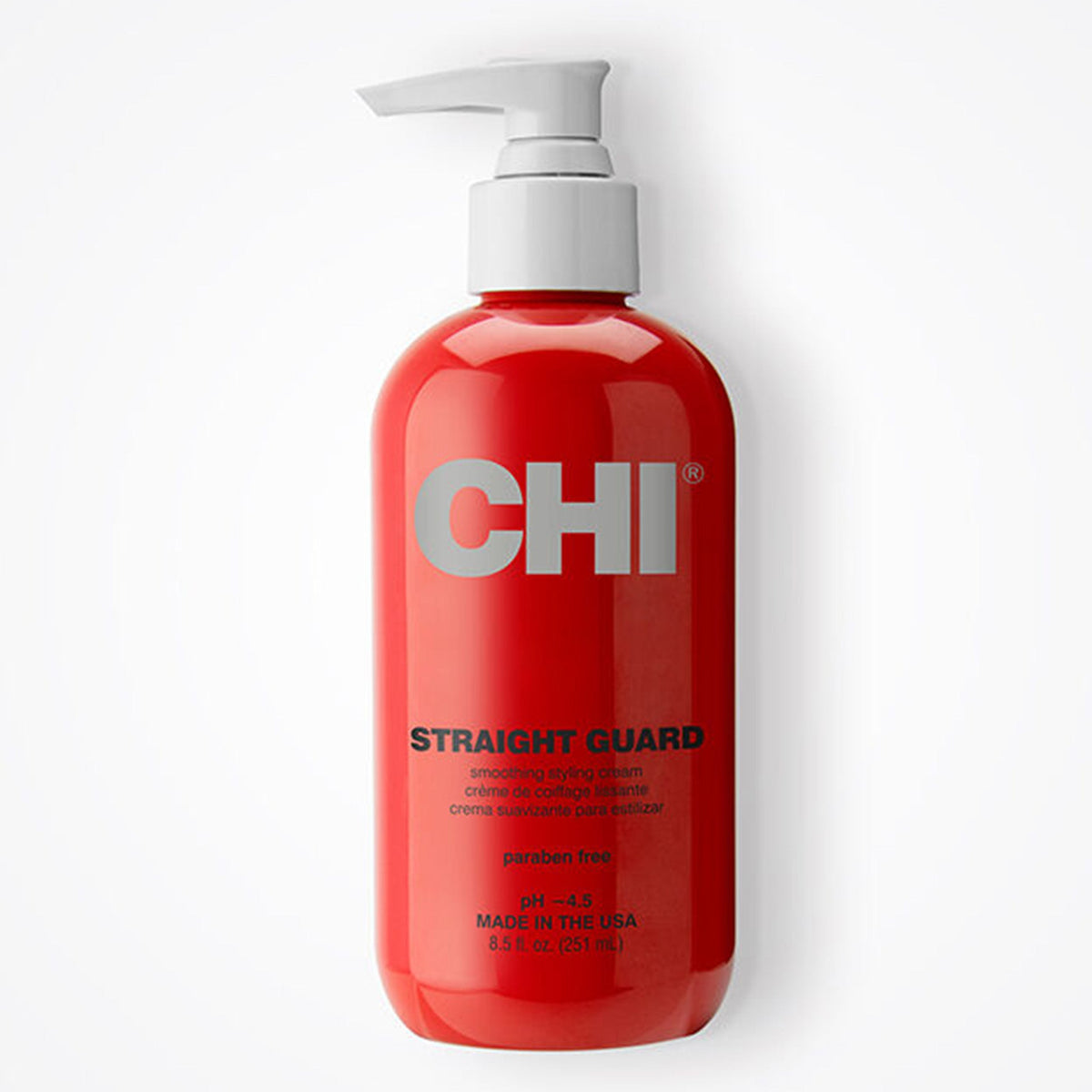 White Smoke CHI Straight Guard Hair Styling Cream - 8.5oz
