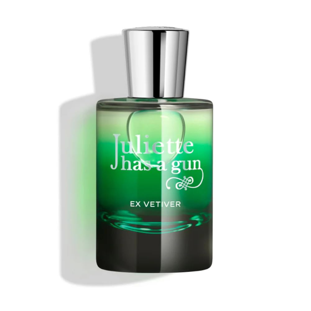 White Smoke Juliette Has A Gun Ex Vetiver Eau de Parfum – Fresh Citrus & Woody Unisex Perfume (Bergamot, Lemon, Haitian & Indian Vetiver, Musk)
