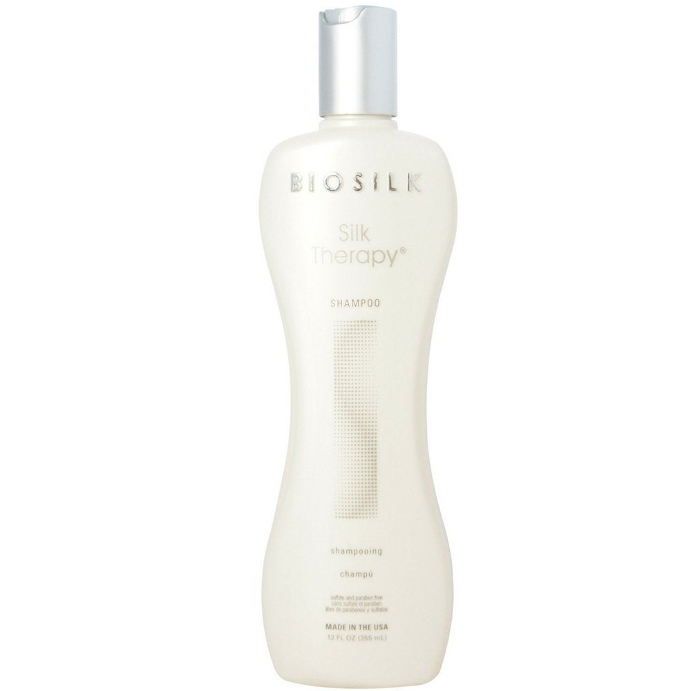 White Smoke Biosilk Silk Therapy Shampoo Cleanse 12 oz
