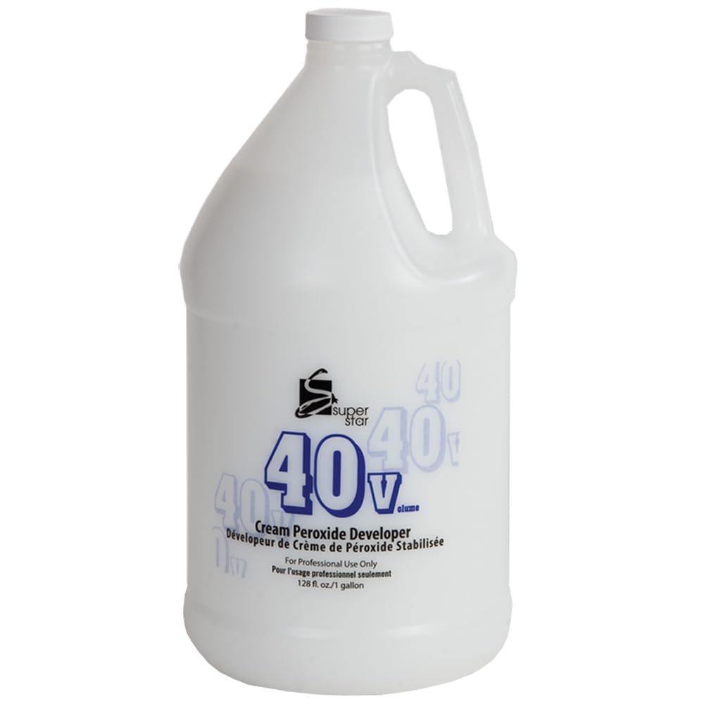 Light Gray Super Star Stabilized Cream Peroxide Developer, 40v Hc-50404