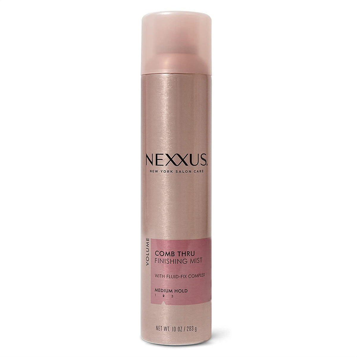 Rosy Brown Nexxus Comb Thru Natural Hold Design And Finishing Mist, 10 oz (Pack of 4)