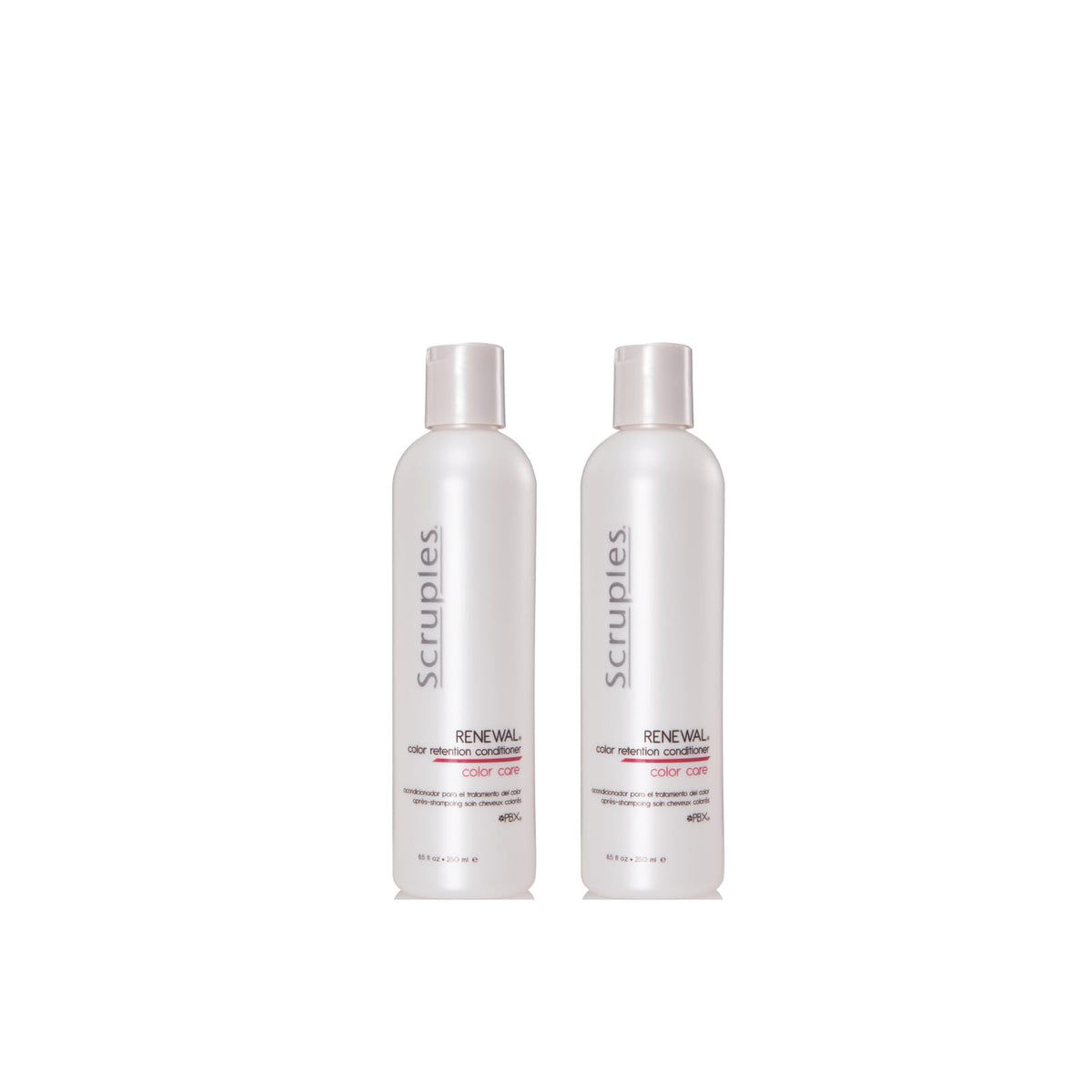Light Gray Scruples Renewal Color Retention Conditioner 250 ml / 8.5 oz Pack of 2