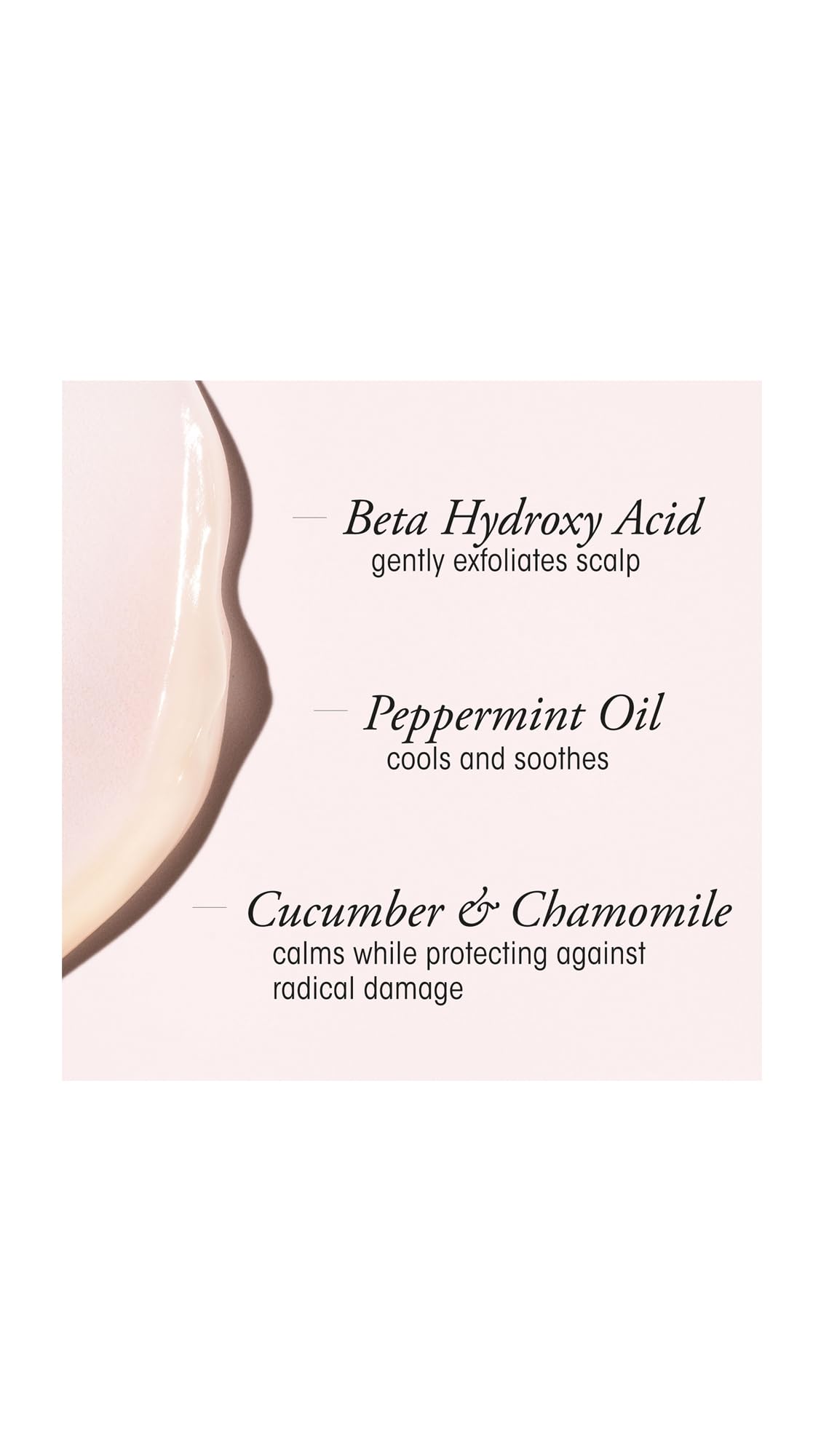 Misty Rose Oribe Serene Scalp Soothing Leave-On Treatment - Removes Dandruff - 1.7oz