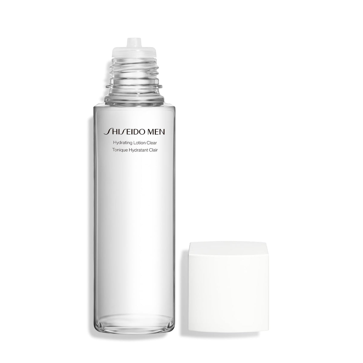 White Smoke Shiseido Men Hydrating Lotion Clear - 5 oz - Delivers 12-Hour Hydration & Visibly Improves Roughness - Non-Comedogenic - All Skin Types - Paraben Free & Mineral Oil Free