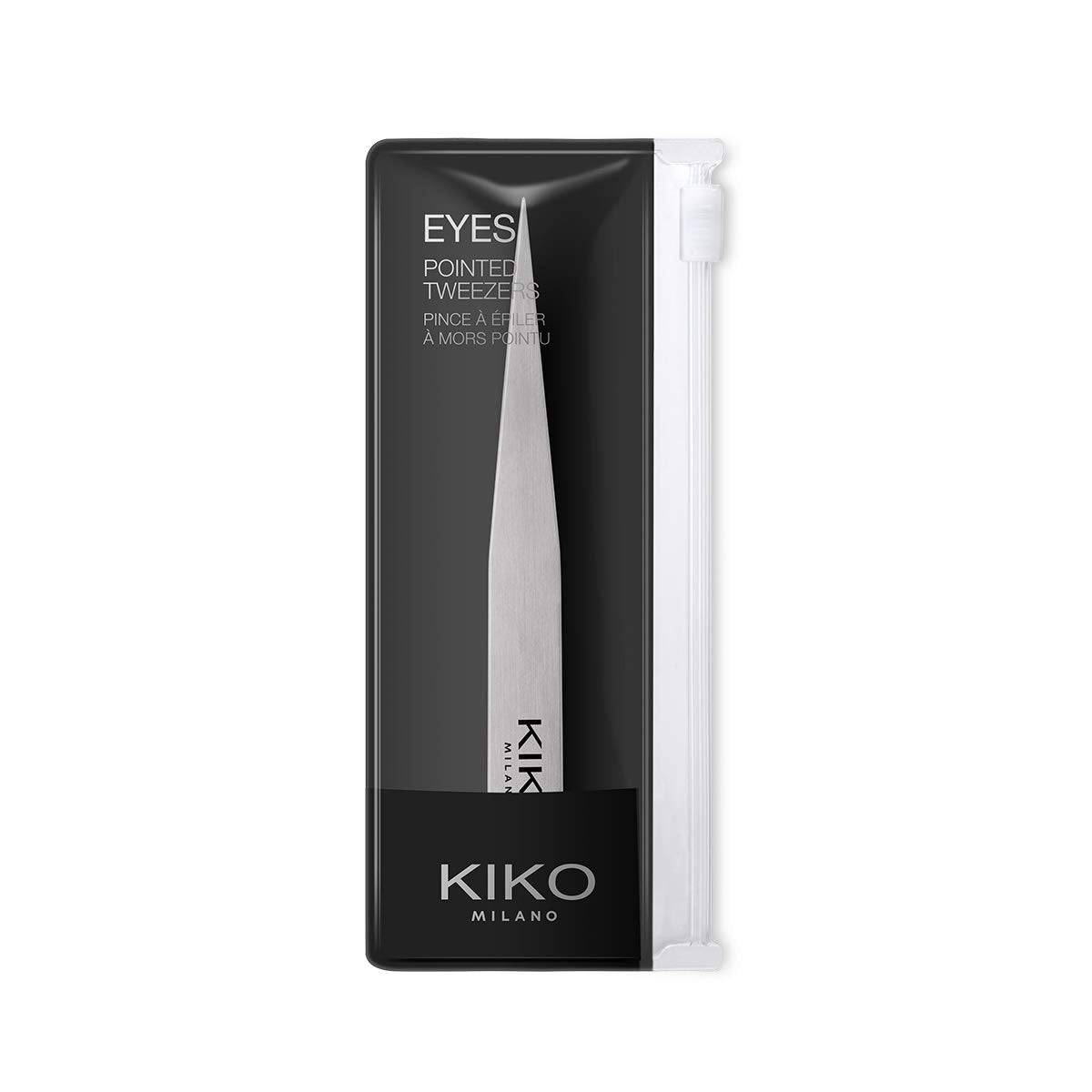 Dark Slate Gray KIKO Milano Pointed Tweezers