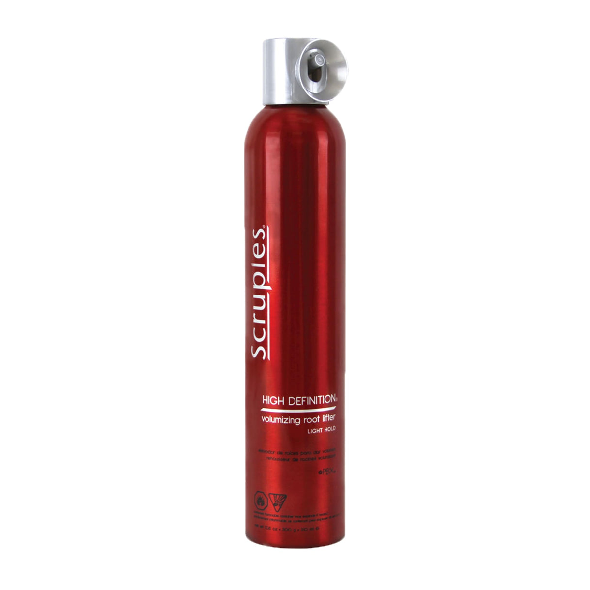 Dark Red Scruples High Definition Hair Volumizer Spray - Lightweight Root Lifter Hair Products for Women & Men - Volume Spray for Instant Fullness & Lift - Light Hold Without Stiffness (10.6 oz)