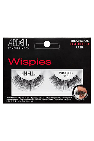 Ardell Wispies Eyelashes 113 Wispies Black #61310