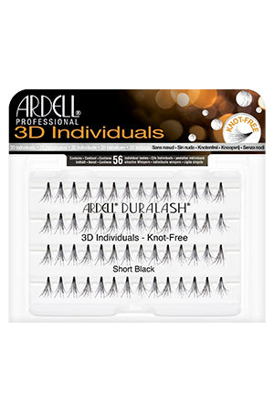 Ardell 3D Individuals-Knot-Free Lashes Short(Black)#75941