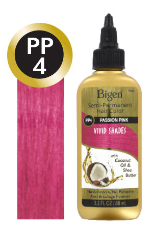 Bigen Semi-Permanent Color Vivid Shades #PP4 Passion Pink#23