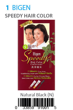 Bigen Speedy Hair Color #Natural Black(N)