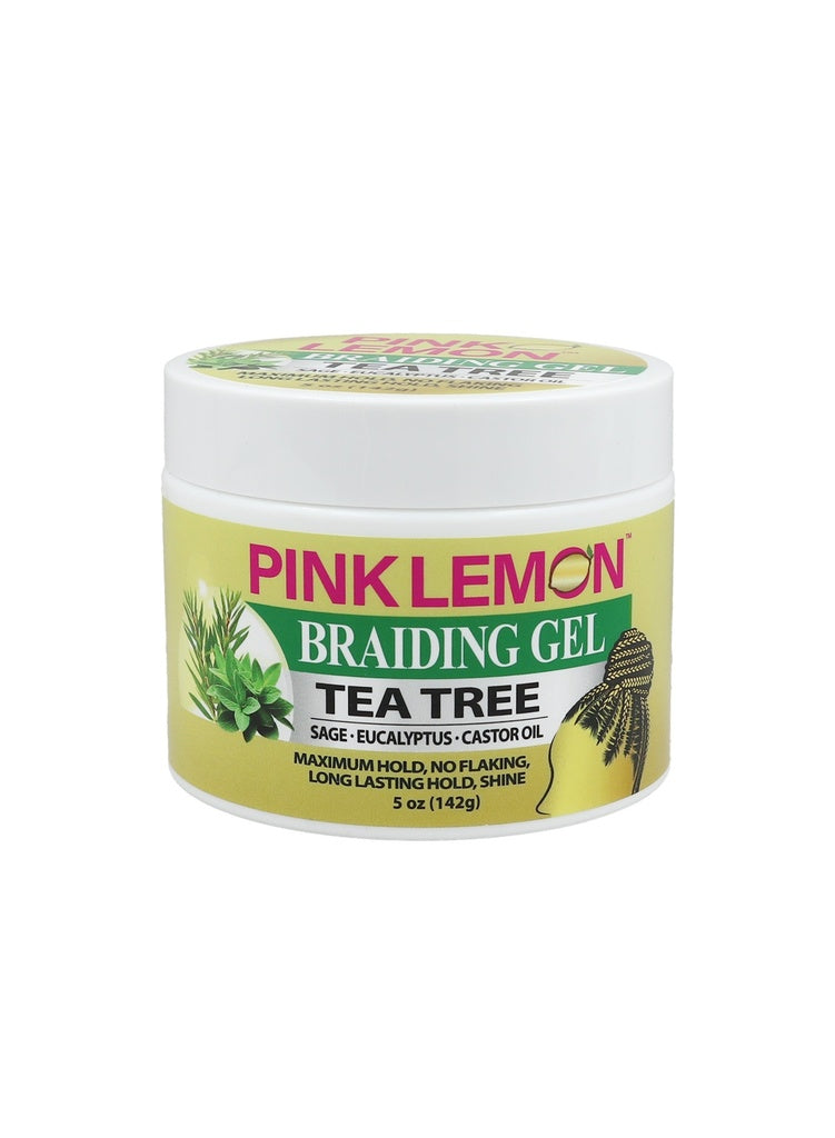 Bellatique Pink Lemon Braiding Gel -Tea Tree (5 oz) #10