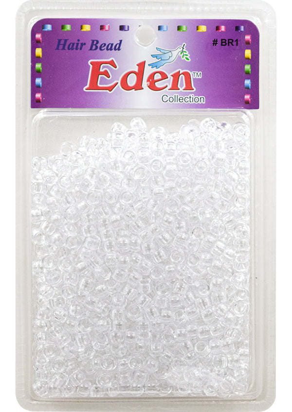 Eden XLG Blister Round Bead -Crystal #BR1C -pk