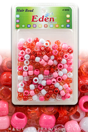 Eden XLG Blister Med Round Bead -Pink Tone #BR9PNK6(R6) -pk