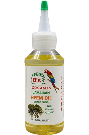 B's Organic Jamaican Neem Oil (4oz) #31