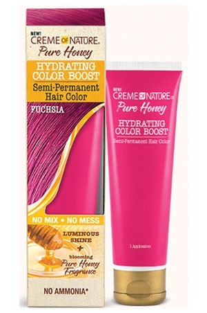 Creme of Nature Semi Perm Hair Color -Fuchsia (3 oz) #128