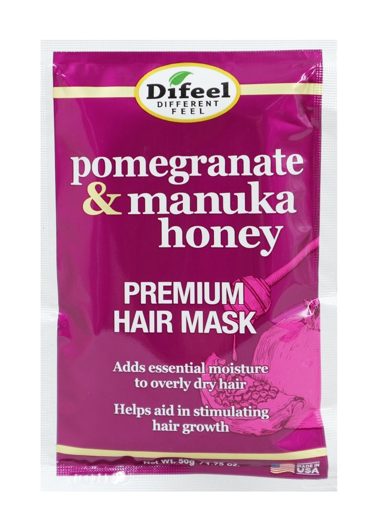 Difeel Pomegran & Manuka Honey Premium Hair Mask (1.75 oz/12pc) #266