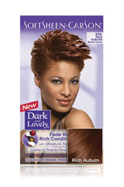 Dark&Lovely Fade Resist Hair Color Kit#374 Rich Auburn