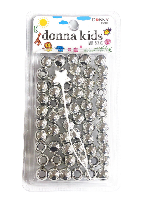 Donna Kids Medium Bead W/Beader #5606 Silver - pc