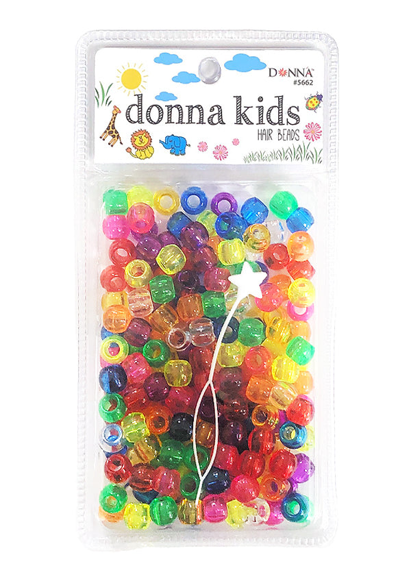 Donna Kids Medium LG PK Bead W/Beader #5662 CL Asst Mixed -pc
