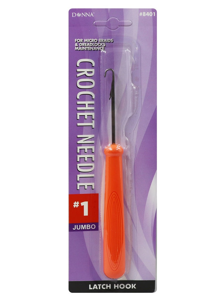 Donna Crochet Needle Jumbo #8401 Orange -dz
