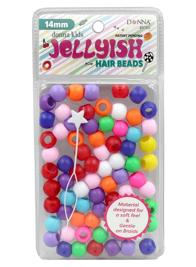 Donna Kids 14mm Jellyish Beads #8760GP Asst -pc