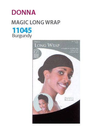 Donna Long Wrap #11045 (Burg) -pc