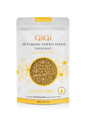 GiGi All Purpose Golden Honee Hard WaxBeads(14oz/396g)-pk#39