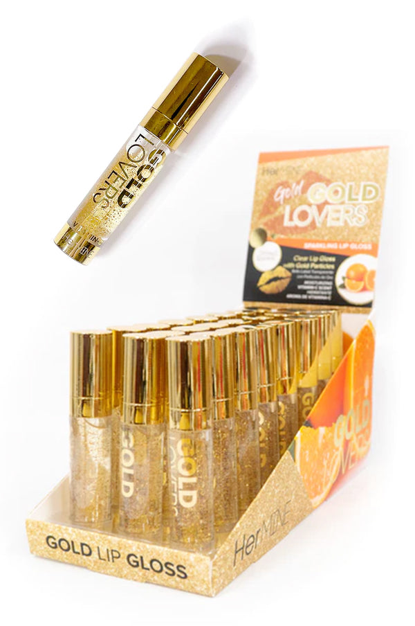HERMINE Lip Oil-Gold Lovers-Vitamin C scent(24pc/box) #12