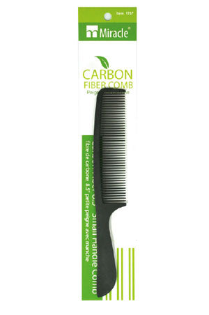 Liz Carbon Fiber 8.5" Small Handle Comb #1737 - pc