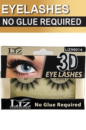 EYELASHES 3D #LIZ99014 (No Glue Required)