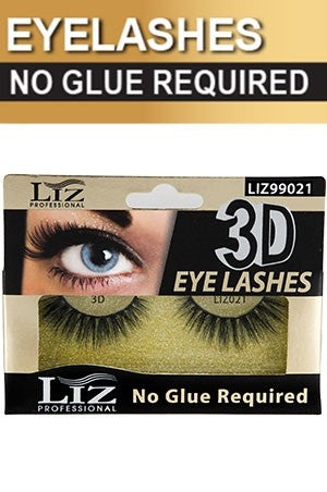 EYELASHES 3D #LIZ99021 (No Glue Required)