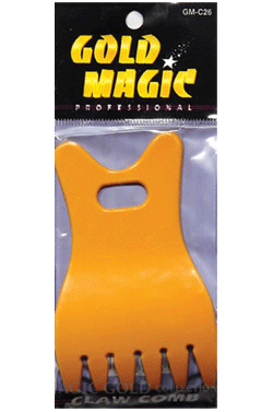 Gold Magic Claw Comb -dz