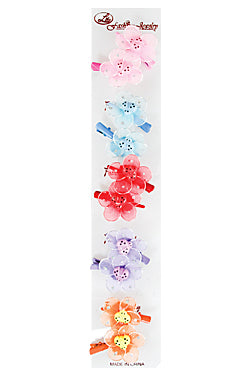 Kid's Hair Clip #2428 (10pcs/pk) -Strip