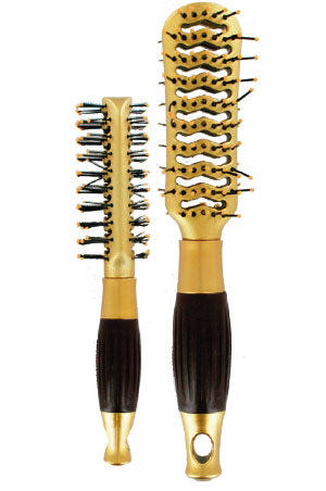White Smoke Magic Gold Brush #3413 -pc
