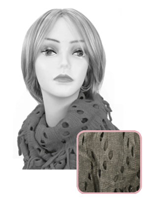Winter Scarf #3501 Gray - pc