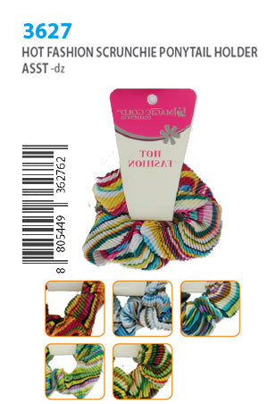 Magic Gold Hot Fashion Scrunchie Ponytail Holder #3627 -dz