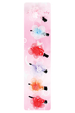 Kid's Hair Clip #2431 (6pcs/pk) -Strip