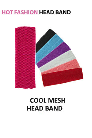 MGC Cool Mesh Head Band #4480 Asst -dz