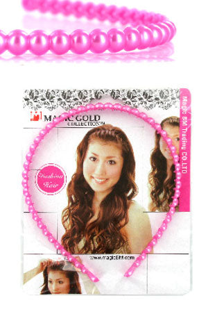 Magic Gold Metal Hair Band #5171 Assorted - dz