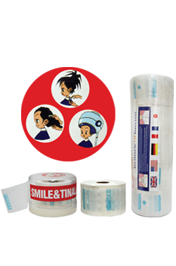 Neck Ruffles Roll (5 in 1) NeckPaper #58519 (5 rolls/pk) -pk
