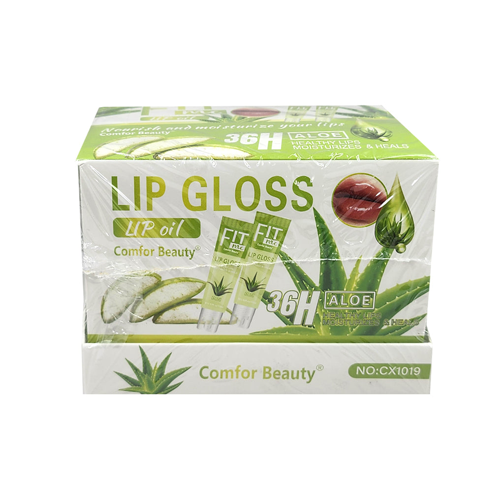 Magic Gold Comfor Beauty FIT MC Lip Oil -Aloe #CX1019 (24 pc/pk) -pk