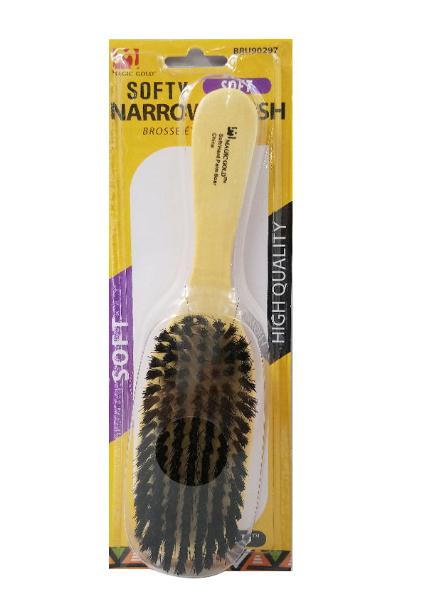 Magic Gold 100% Pure Bristle Softy Narrow Brush #MG90297 -pc