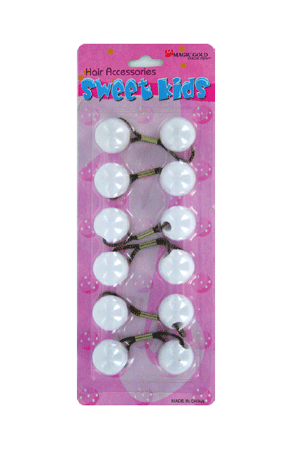 Magic Gold Bubble Round #XL21 White(XL) -pc